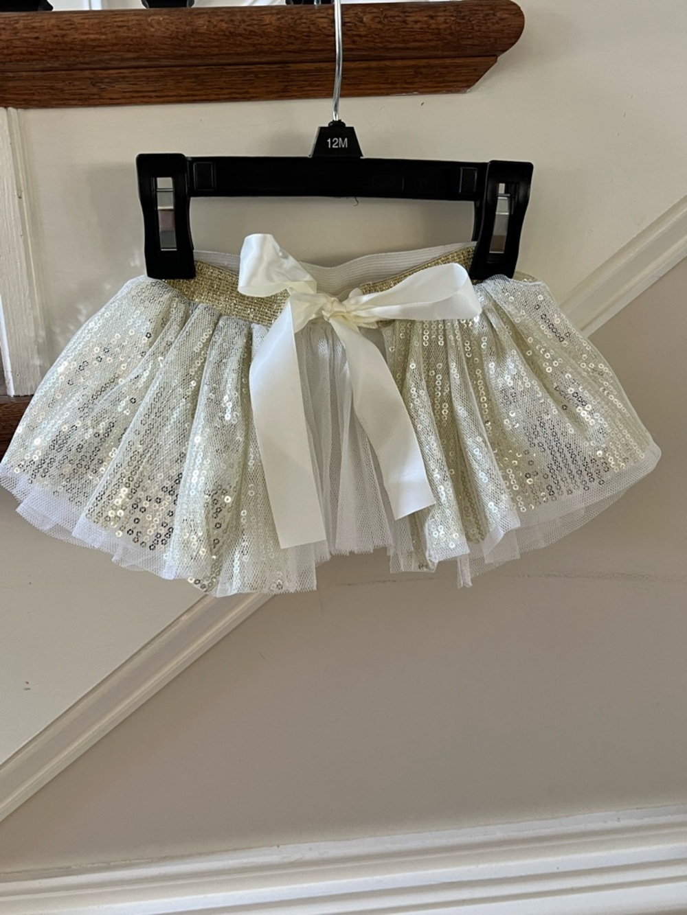 Baby/Toddler Sparkle Tulle Tie Tutu Skirt